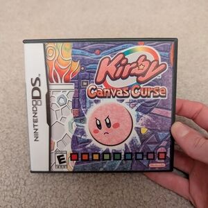 Kirby Canvas Curse Nintendo DS Game